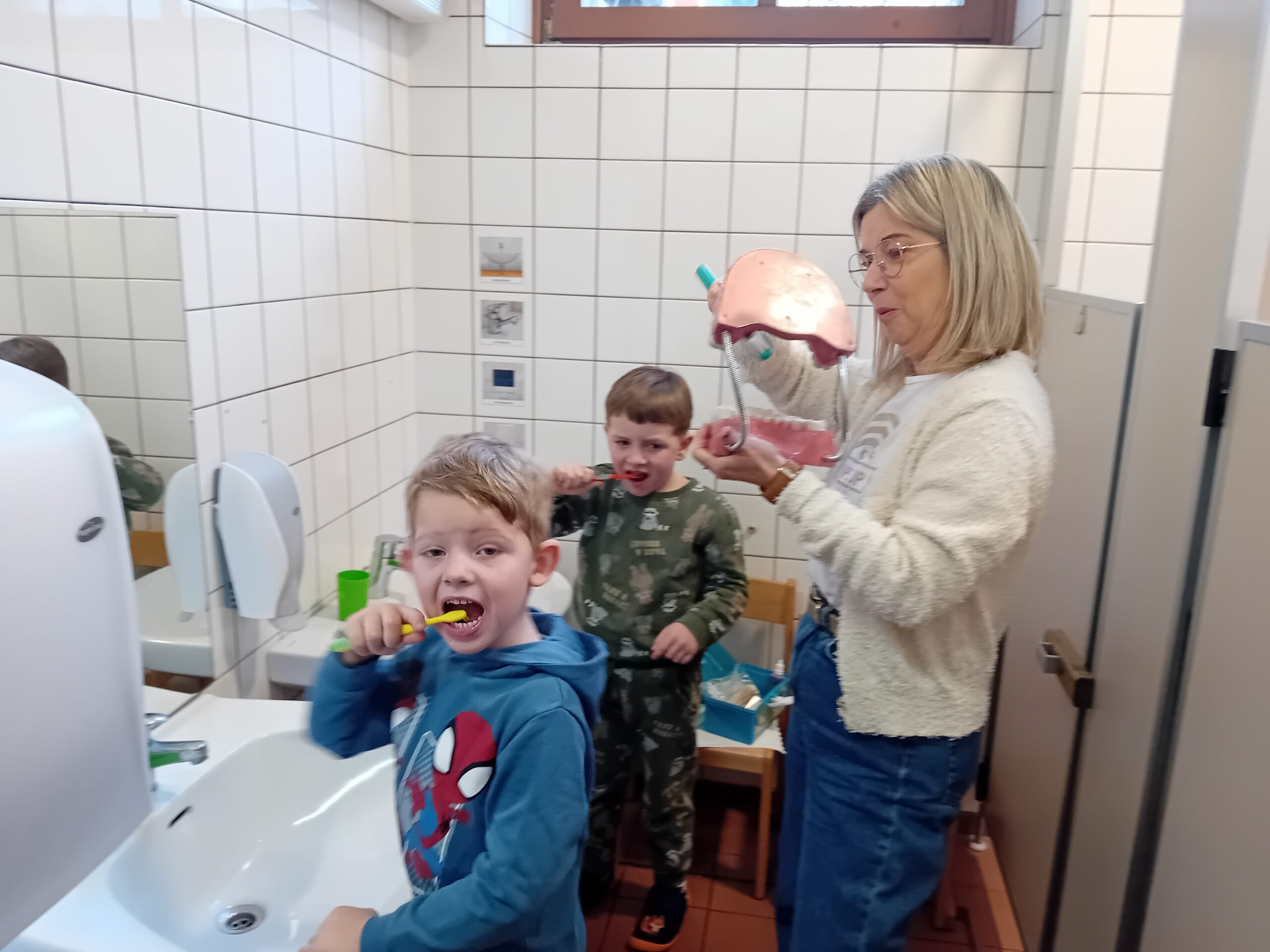 richtiges Zähneputzen