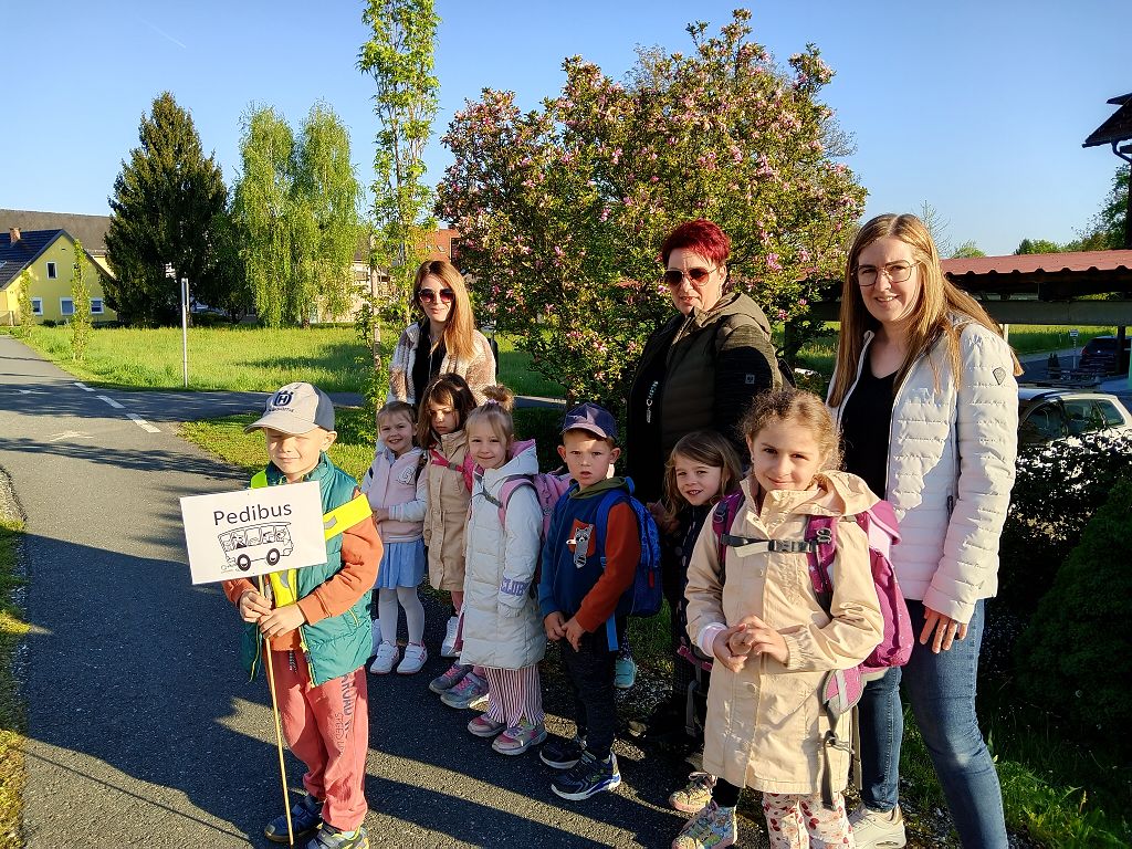 mit dem PEDIBUS nach Hause