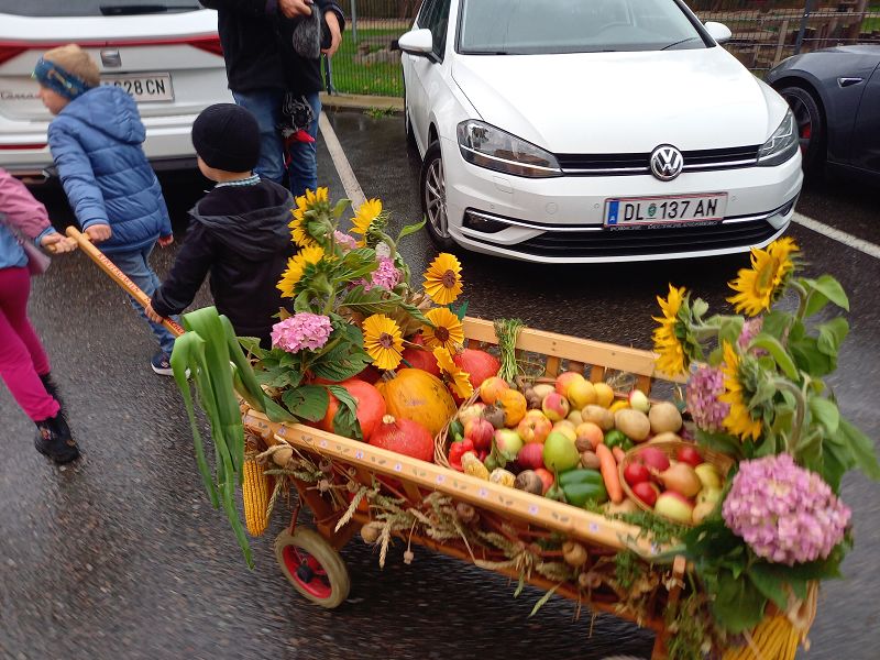 Erntedank-Fest in unserer Pfarre